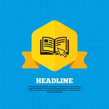 Öğretim işareti simgesi.