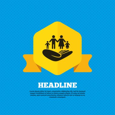 Aile sigortası işareti.