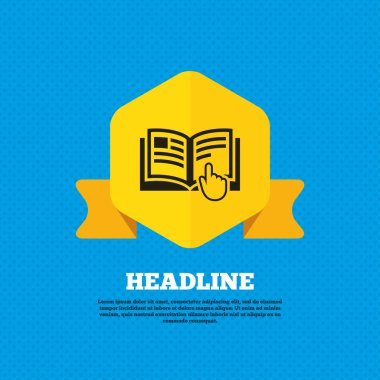 Öğretim işareti simgesi.