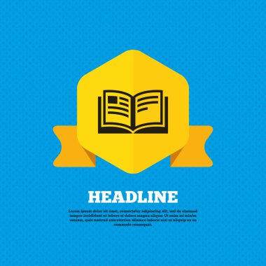 kitap işareti simgesi.