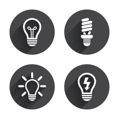 ışık lamba simgeler.