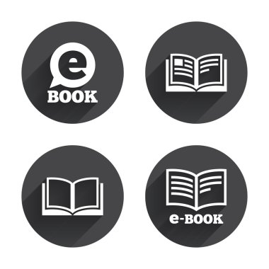 Elektronik kitap işaretleri.