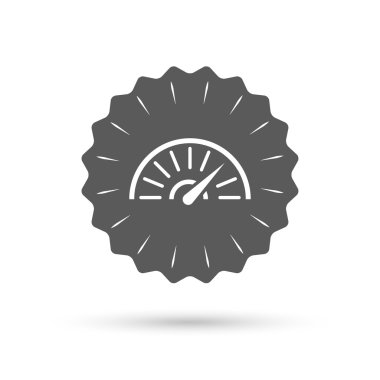 Takometre işareti simgesi.