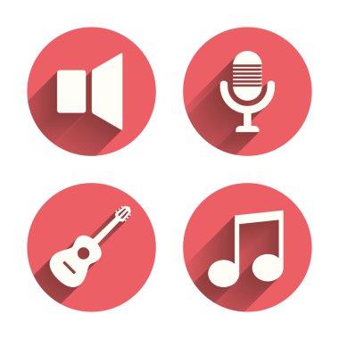 müzikal öğeleri simgeler