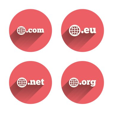üst düzey etki alanları işaretleri.