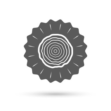 ahşap işareti simgesi.