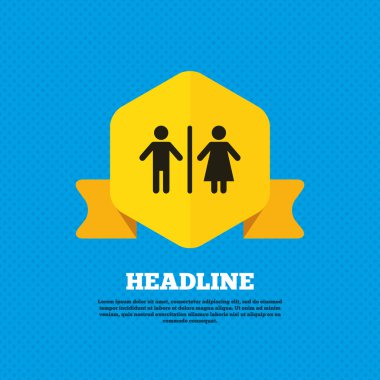 WC işareti simgesi.