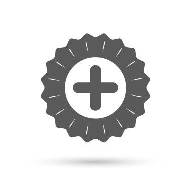 artı işareti simgesi.