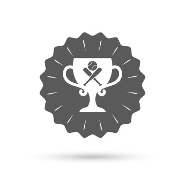 Beyzbol sopası işareti simgesi.