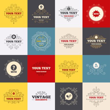 Simgeler quiz. Mark ile konuşma balonu