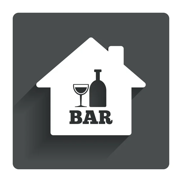 Bar ou icône Pub signe . — Image vectorielle