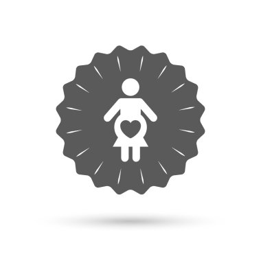 Hamile işareti simgesi