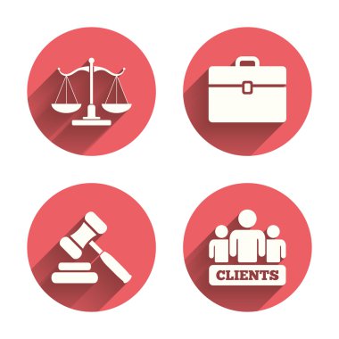 Adalet simgelerin ölçekler