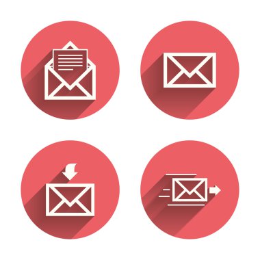 posta zarf simgeleri.