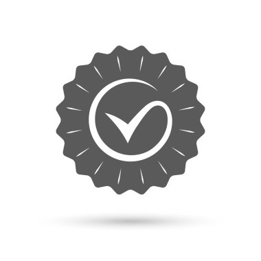 Onay işareti simgesi.