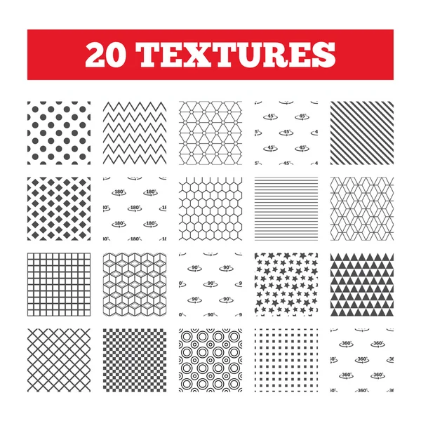 Seamless patterns. Endless textures. — Stock Illustration Seamless patterns. Endless textures. Royalty Free Stock Illustrations