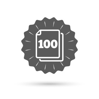 Paketi 100 sayfaları oturum açma