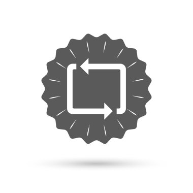 Simge yineleyin. Döngü sembolü.