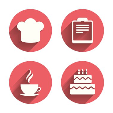 Kahve Kupası simgeler