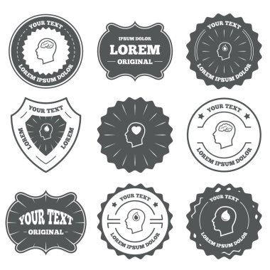 baş beyin ikonları ile