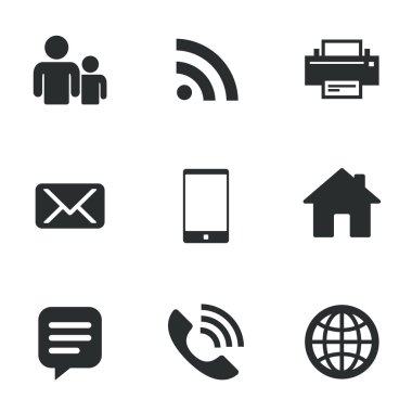 İlgili kişi, posta kutsal kişilerin resmi. İletişim işaretleri.