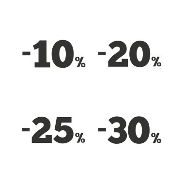 Satış indirim simgeler