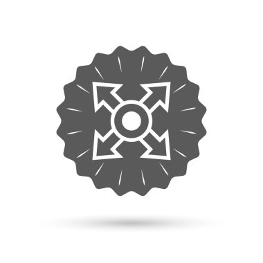 Tam ekran işareti simgesi