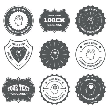 baş beyin ikonları ile