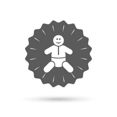 Bebek Bebek işareti simgesi.