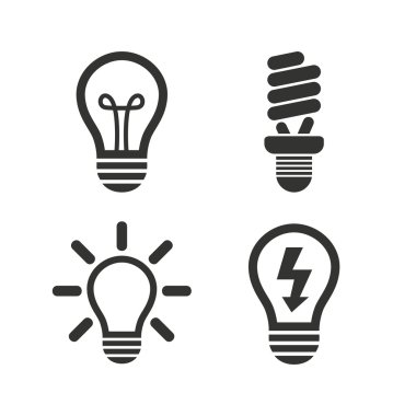 ışık lamba simgeler.