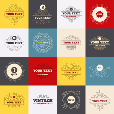 Simgeler quiz. Konuşma balonu