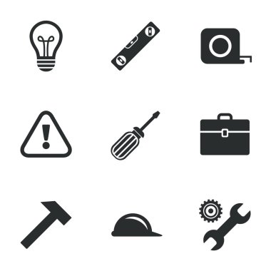 Onarım, inşaat simgeler.