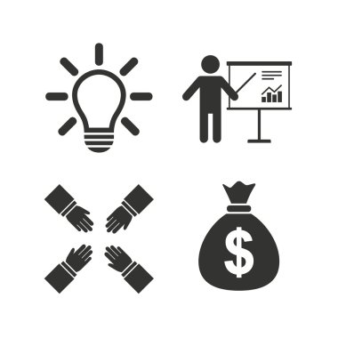 Sunu billboard. Dolar nakit para.