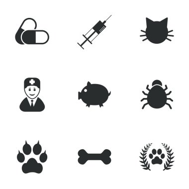Veteriner, Evcil hayvan simgeler.