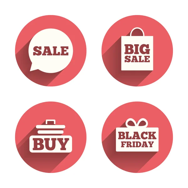 Sale speech bubble icons. — Stock Vector