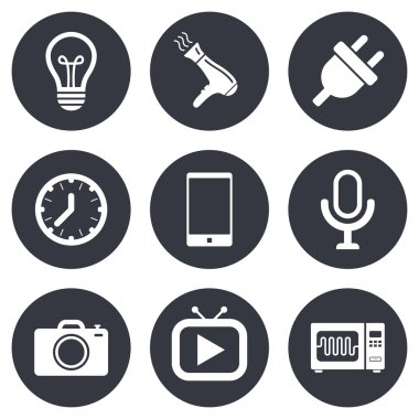 Ev aletleri, aygıt simgeleri