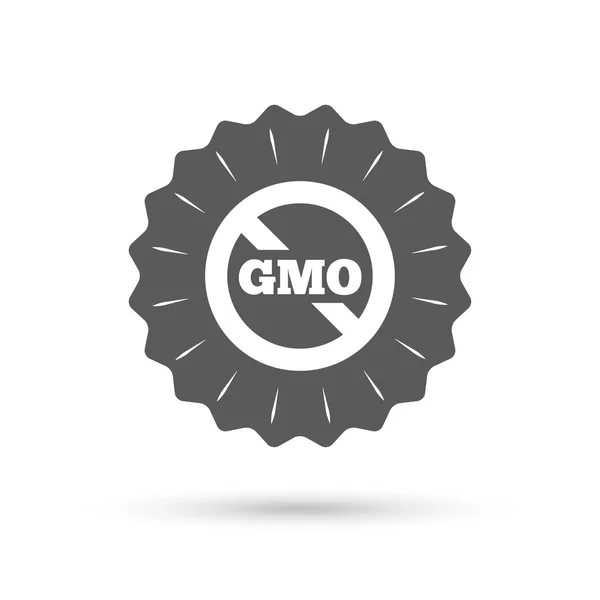 Inga tecken på Gmo. — Stock vektor