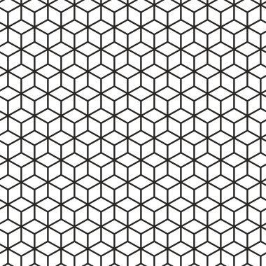 Küpleri geometrik seamless modeli.