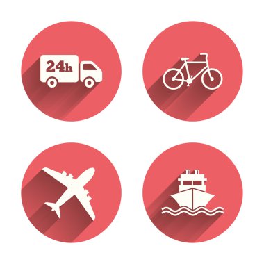 Kargo kamyon, nakliye, Bisiklet.