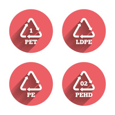 Evde beslenen hayvan, Ld-pe ve Hd-pe. Polietilen tereftalat