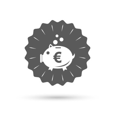 Domuz kumbarası simgesi.