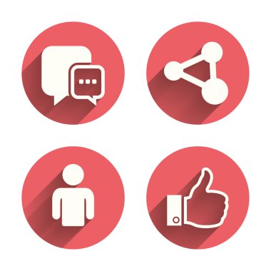 Sosyal medya simgeleri.