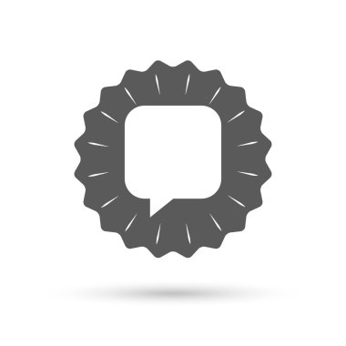 sohbet işareti simgesi.