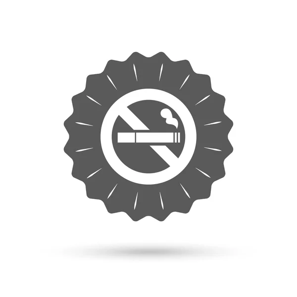 禁煙サインアイコン. — ストックベクタ