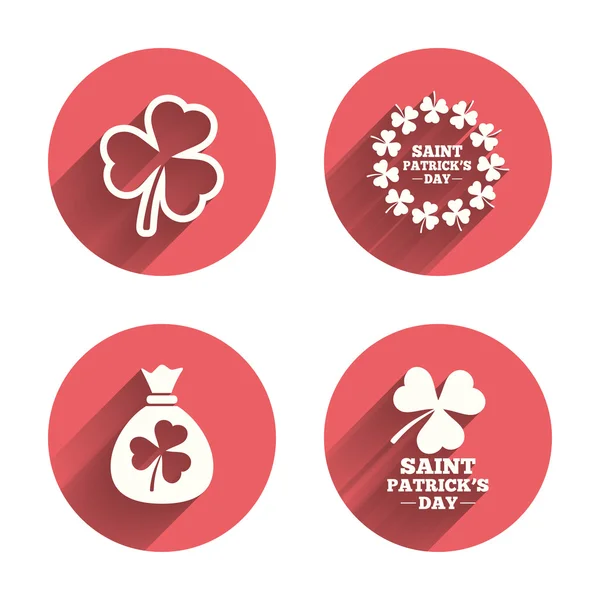 Saint Patrick day icons — Stock Vector