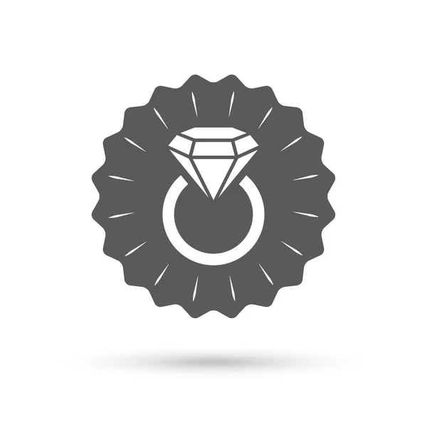 Jewelry sign icon. — Stock Vector