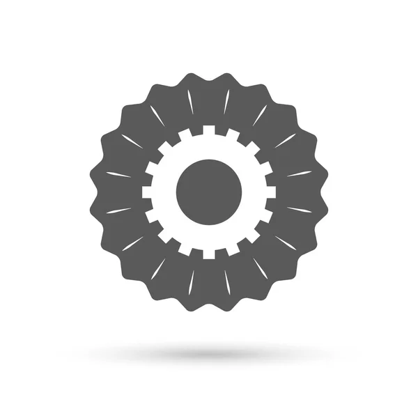 Cog settings sign icon. — Stock Vector