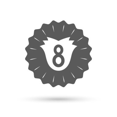 8 Mart kadınlar günü işareti