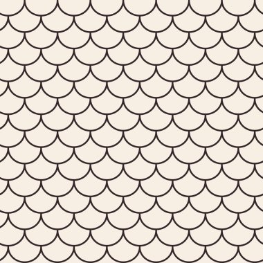 Çatı kiremit geometrik seamless modeli.