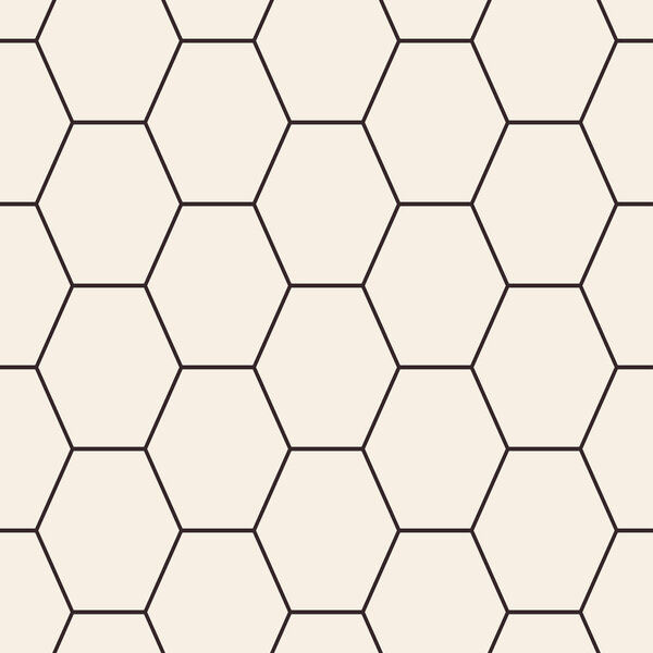 Hex stripped grid seamless pattern.